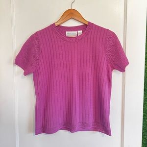 Lovely Purple/Pink Top Alfred Dunner 🪴